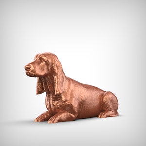 Basset Bleu de Gascogne 3D Print Model Pose 07