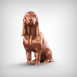 Basset Bleu de Gascogne 3D Print Model Pose 05