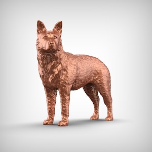 Australian Cattle Dog 3D Print Model Pose 02