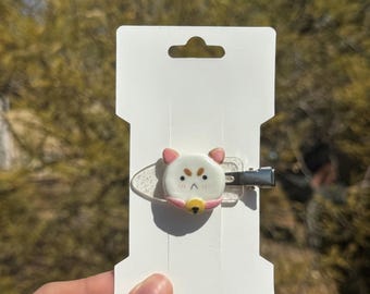 Pinzas para el pelo de cachorros y gatos hechas a mano