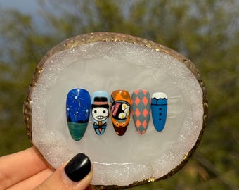Uñas postizas reutilizables de El castillo ambulante