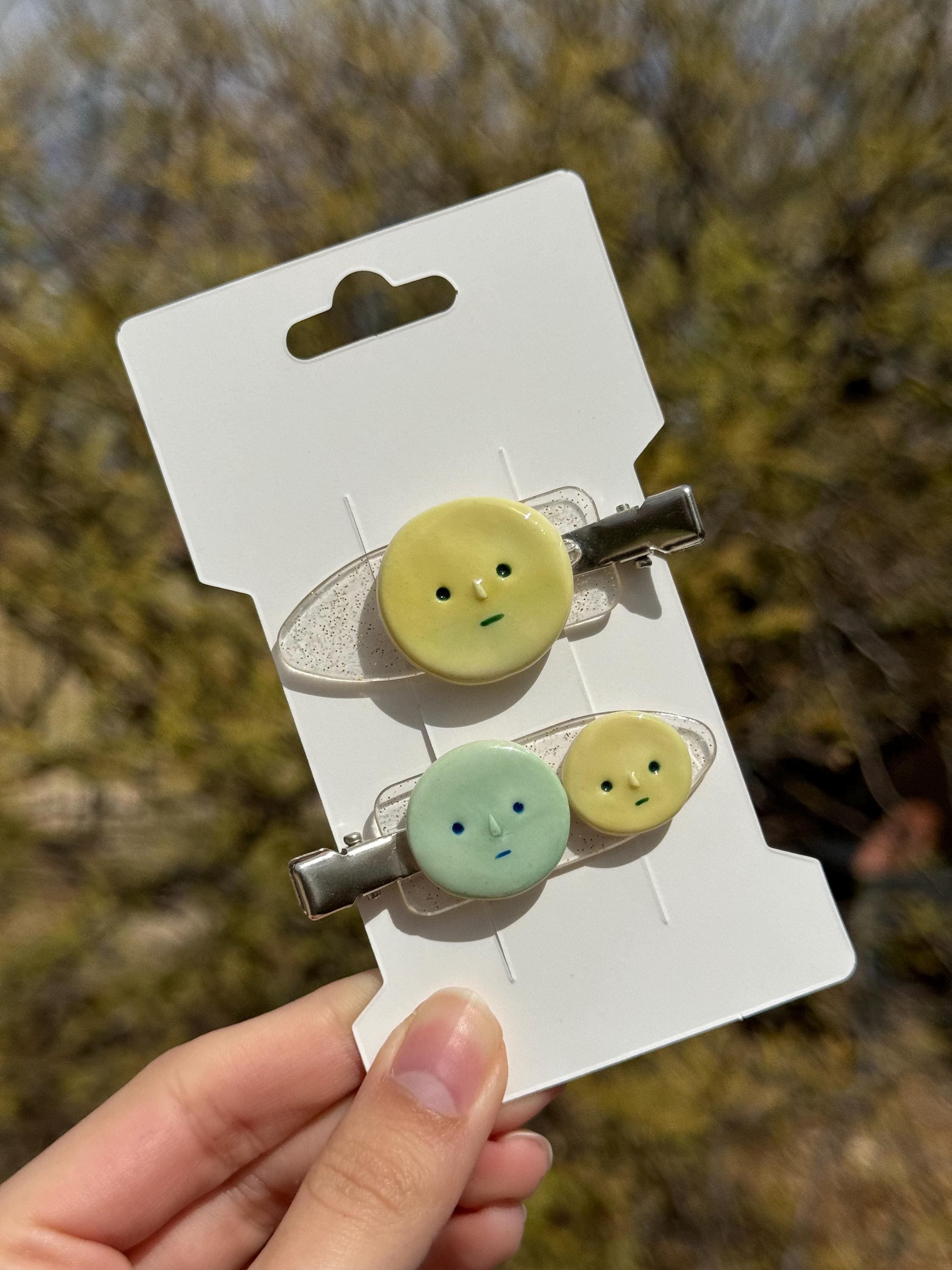 Handmade Smiski Hair Clips - Etsy