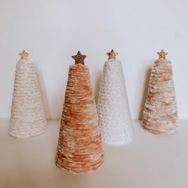 Velvet Christmas Trees Etsy
