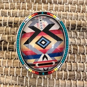 Aztec Bubble Phone Grip and Stand.