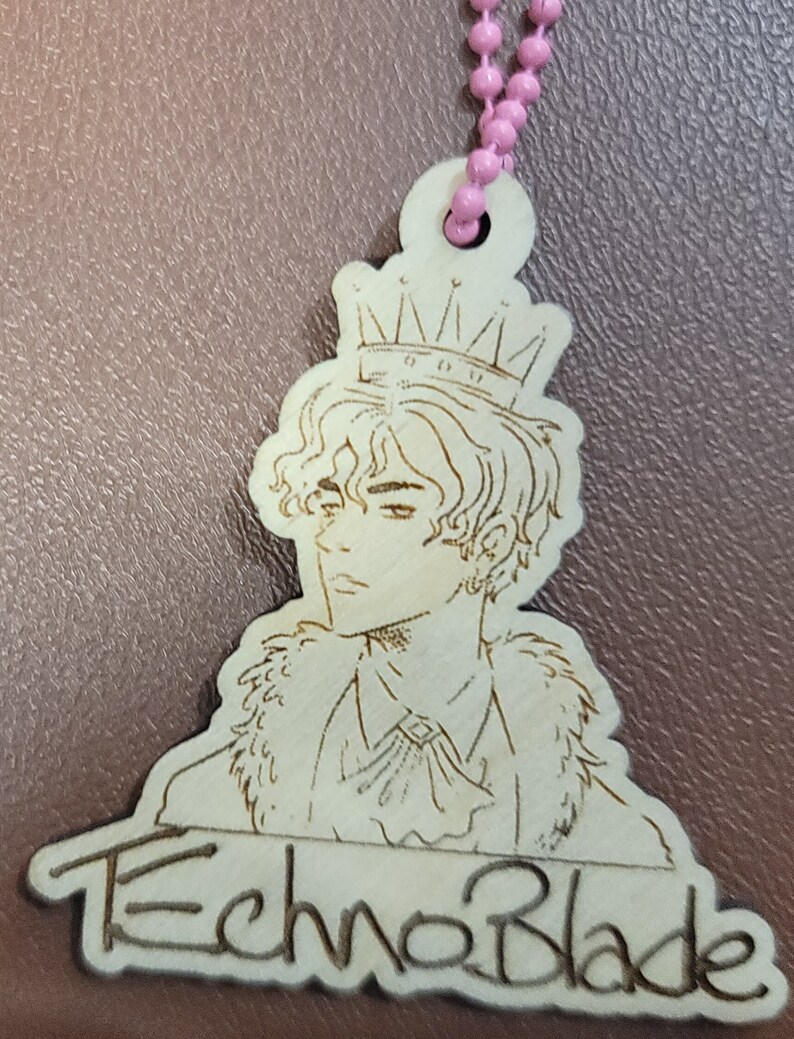 Soot Dream SMP Keychains Bag Tag... choose Technoblade - Etsy