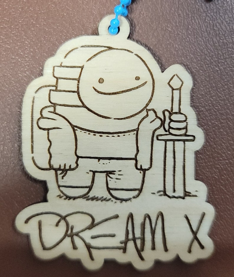 Soot Dream SMP Keychains Bag Tag... choose Technoblade - Etsy
