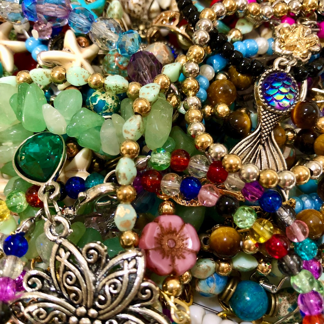 Bag of Jewelry Mystery Boxes Christmas Gift Stocking Etsy