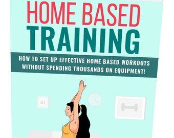 Home Workout E-Book, Home Based Training Ebook, Home Gym Guide, Fitness eBook, Exercise Guide, Fitness Coach Digital, Instant Download
