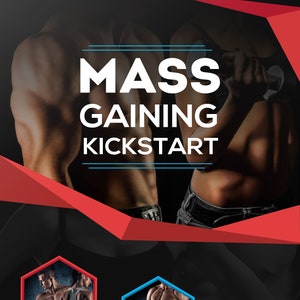 Mass Gaining Kickstart; Learn How To Workout; Exercises and Workout Plans Included! PDF Quick Downloadable File! It&#39;s Bulking Season!!