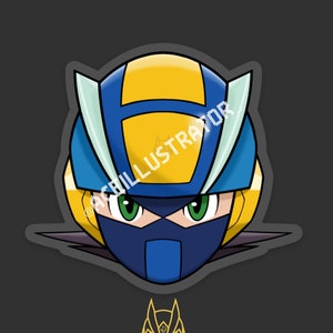Megaman Exe Sticker - Megaman Battle Network