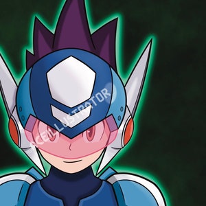 Megaman Star Force - Megaman Star Force - Premium Foil Poster - 11 x 17 Poster