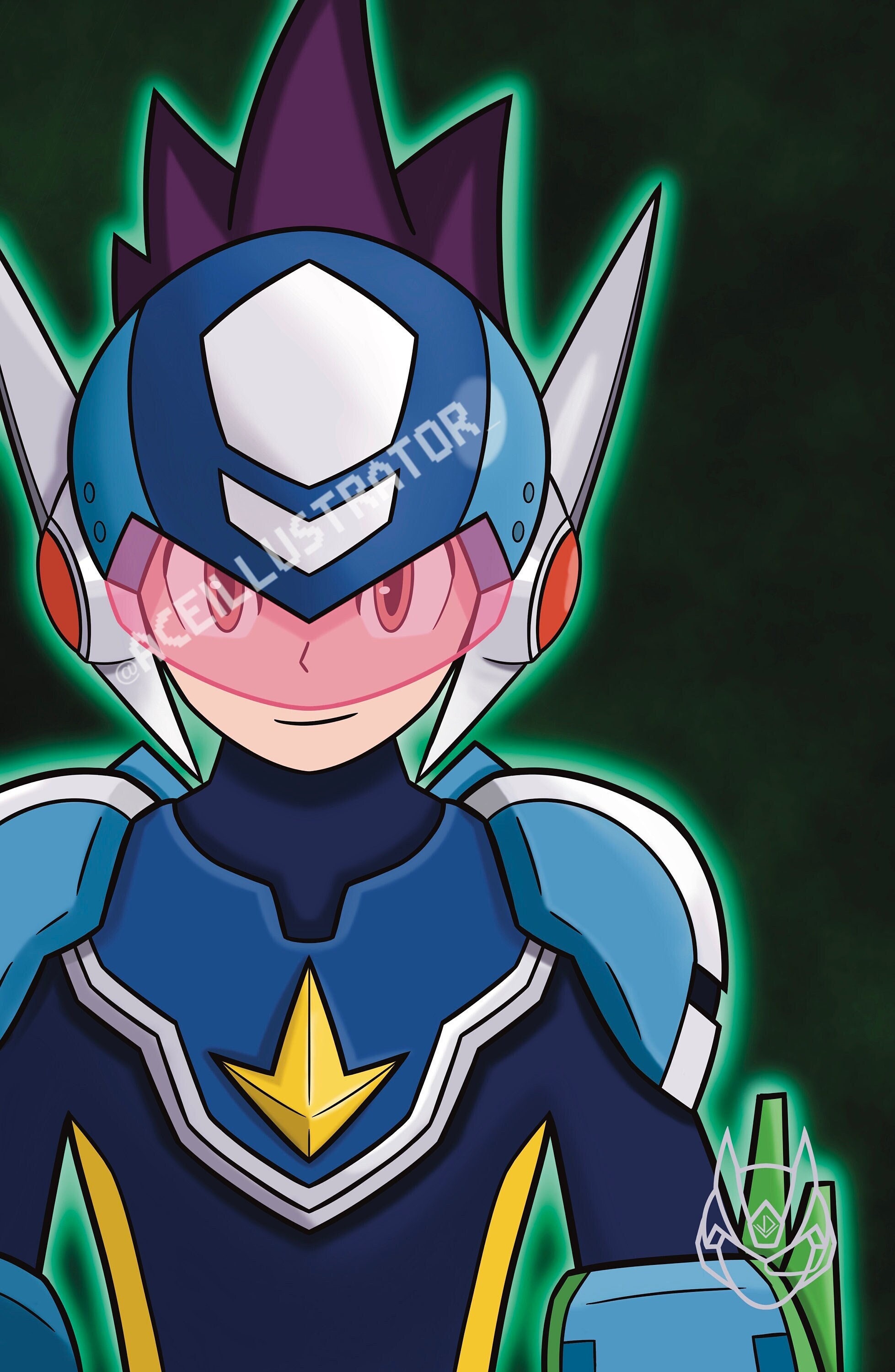 Megaman Star Force Megaman Star Force Premium Foil Poster - Etsy Megaman Star Force Megaman Star Force Premium Foil Poster - Etsy