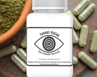 Tunnel Vision Eye and Vision Support Capsules