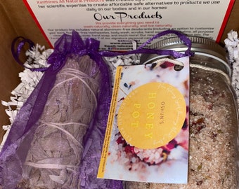 Oshun’s Honey Pot (Mind Body Spirit Healing Salts) Spiritual Bath Foot Soak