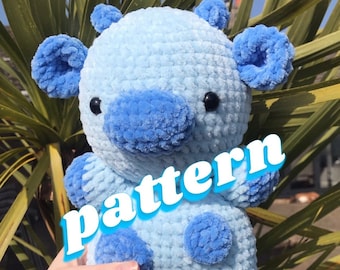 Callie the Cow Crochet Pattern (Digital Download)