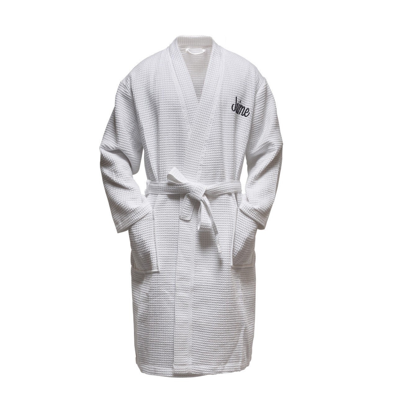 Mr and Mrs Custom Embroidered Bath Robe, Matching Couple Bathrobes, His and Her Long Bathrobes