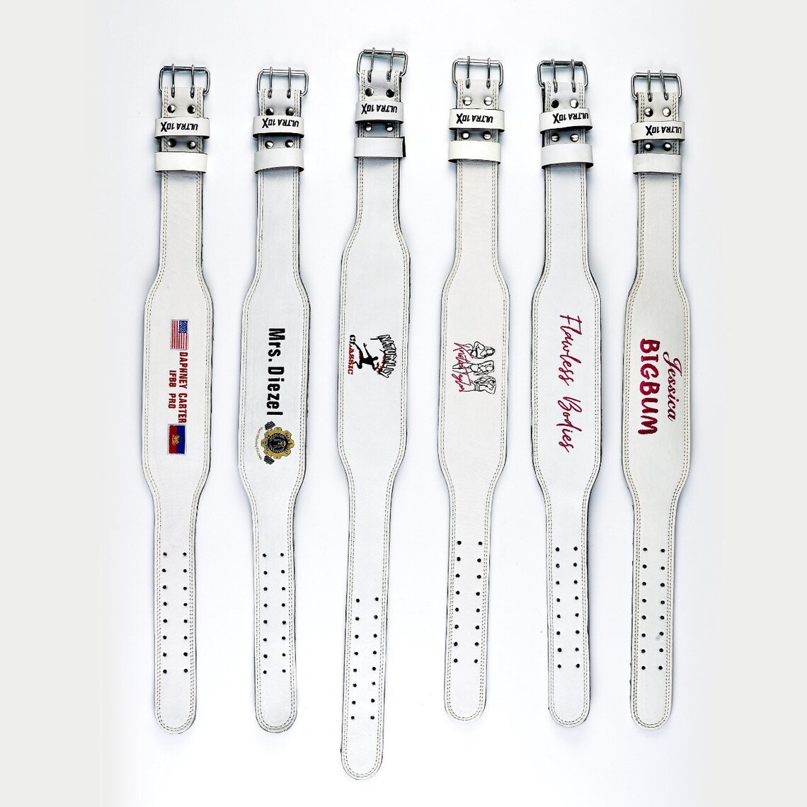 Ifbb Personalized Pro Leather Gym Belts Strength Training Gym Etsy