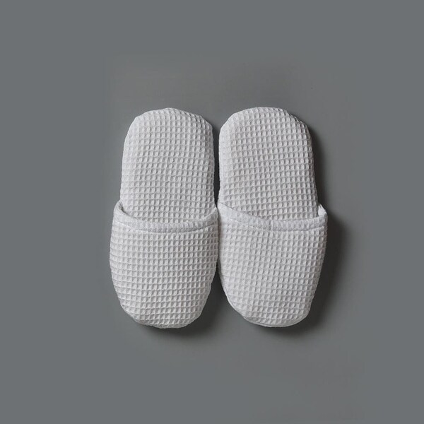 Waffle Weave Slipper Etsy