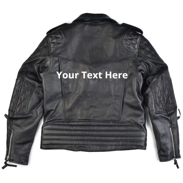 Motorcycle Traveling Jacket All Sizes Leather Autofy Bike Riding CUSTOM ANY LOGO