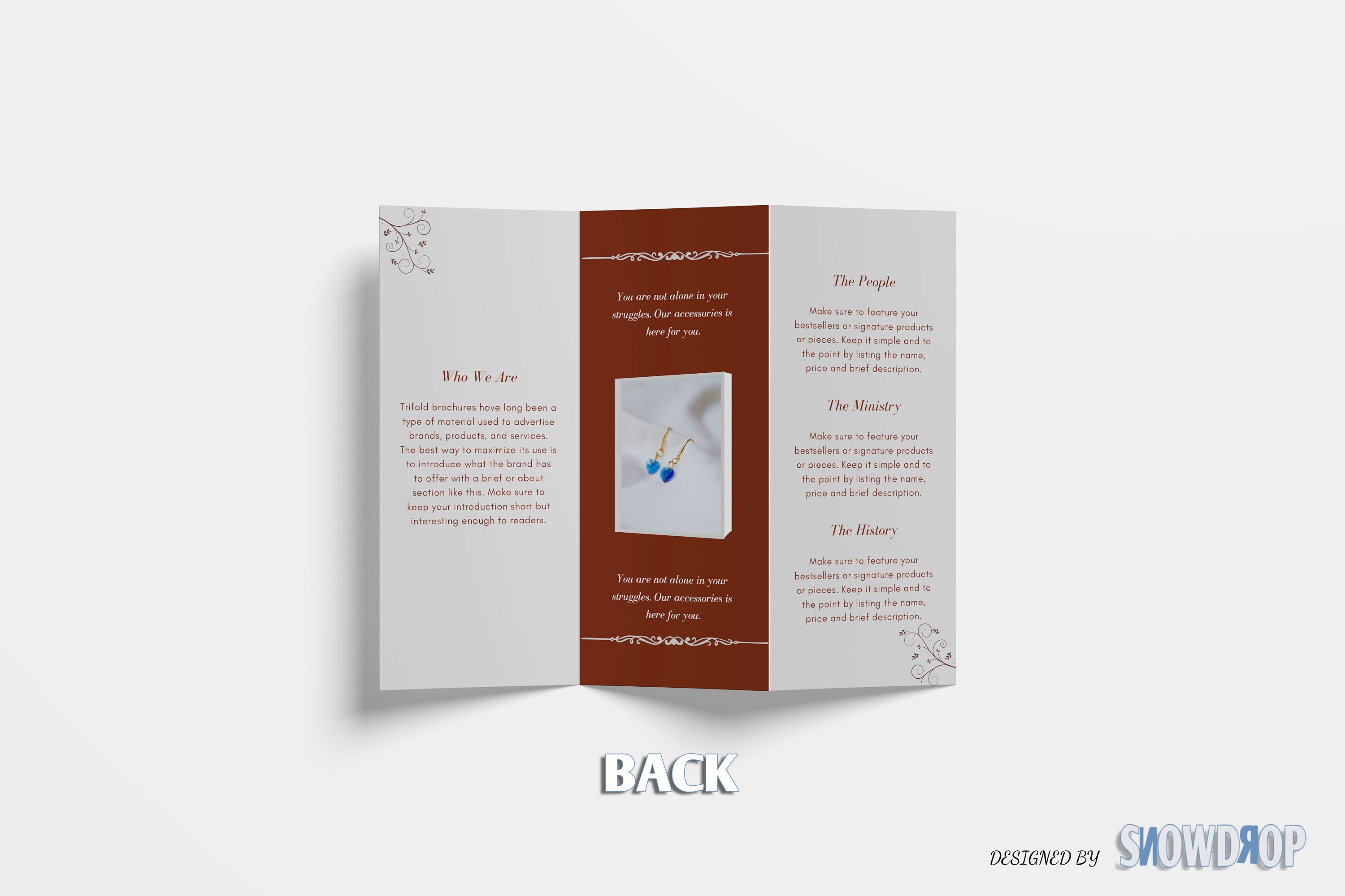 Editable Tri-fold Brochure Template, Multipurpose Brochure Layout ...