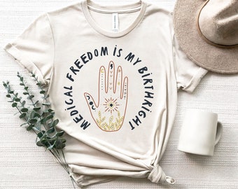 Medical Freedom Birthright T-Shirt: Unisex Patriotic Tee