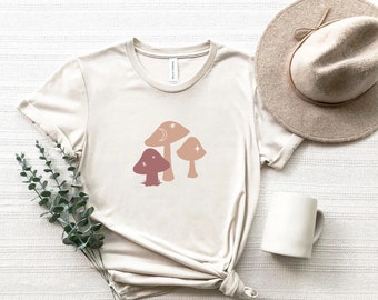 mystical mushroom shirt, magic mushroom, fungi tee, microdose shirt, magical mushrooms, mushroom aesthetic, meditation tee, unisex t-shirt