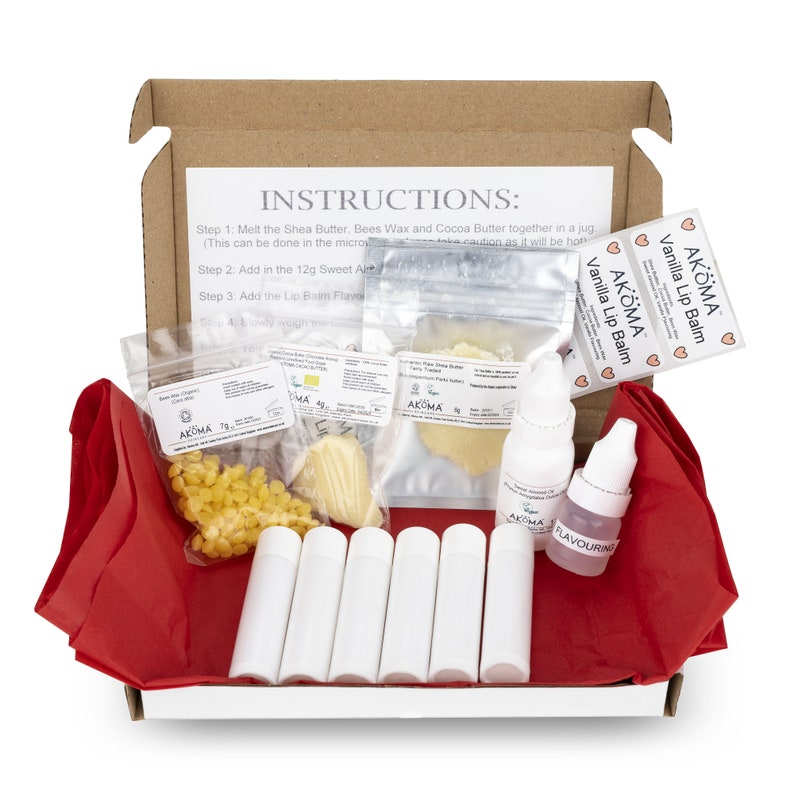 Make Your Own Lip Balm Kit Etsy UK