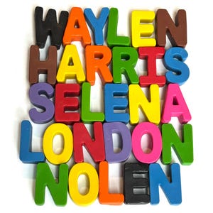 Personalized Name Crayons