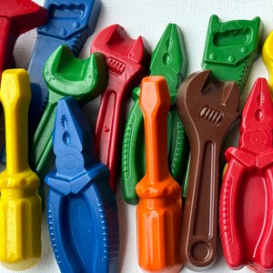 ツールクレヨン - 小規模農場の蜜蝋と米国のクレヨン - 誕生日パーティーの記念品 - お子様へのギフト