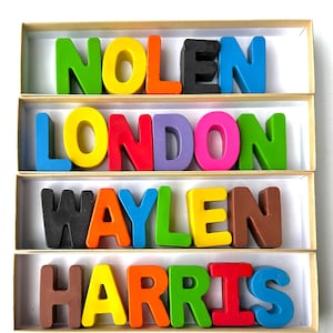 Personalized Name Crayons made with USA Ingredients