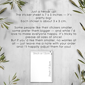 Lemon Stickers: Cottagecore Planner, Scrapbooking image 5
