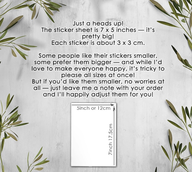 Lemon Stickers: Cottagecore Planner, Scrapbooking image 5