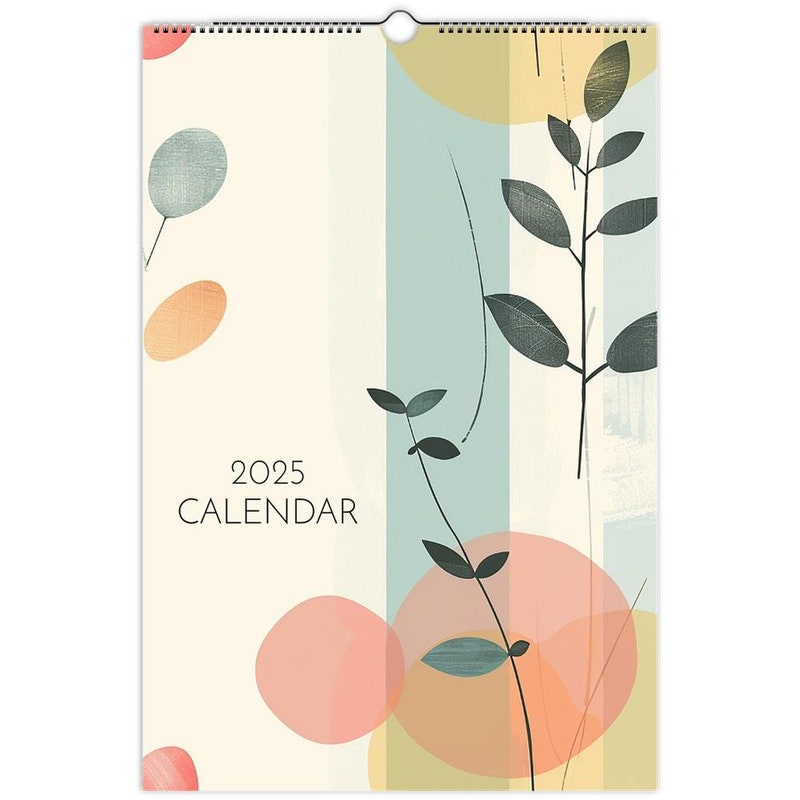 2025 Hanging Wall Calendar Etsy