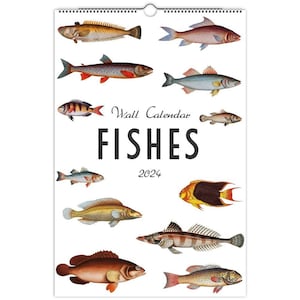 Fish Wall Calendar 