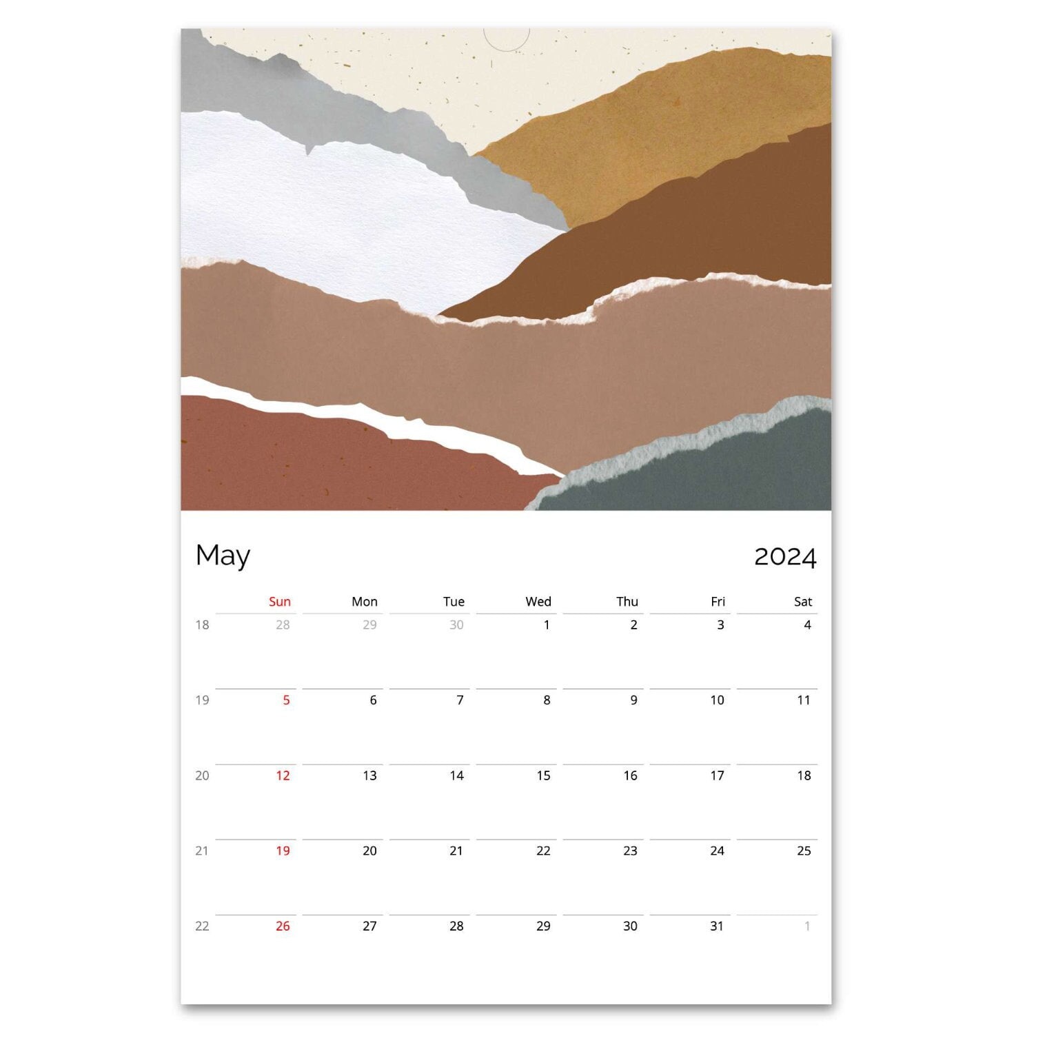 2024-wall-calendar-landscape-calendar-2024-calendar-abstract