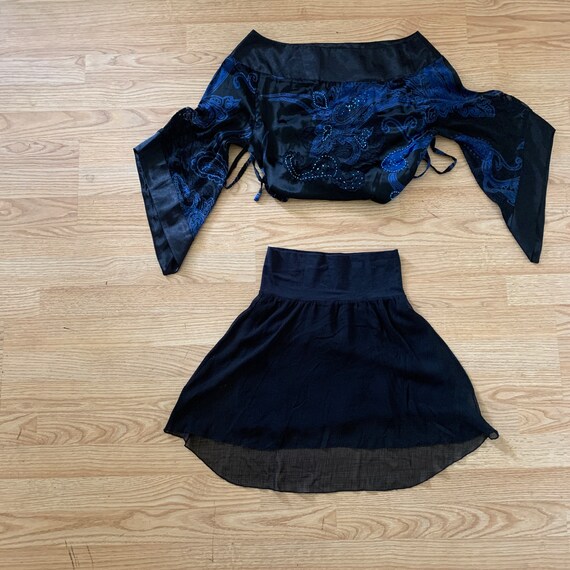 Y2k skirt and top two piece set - image 6