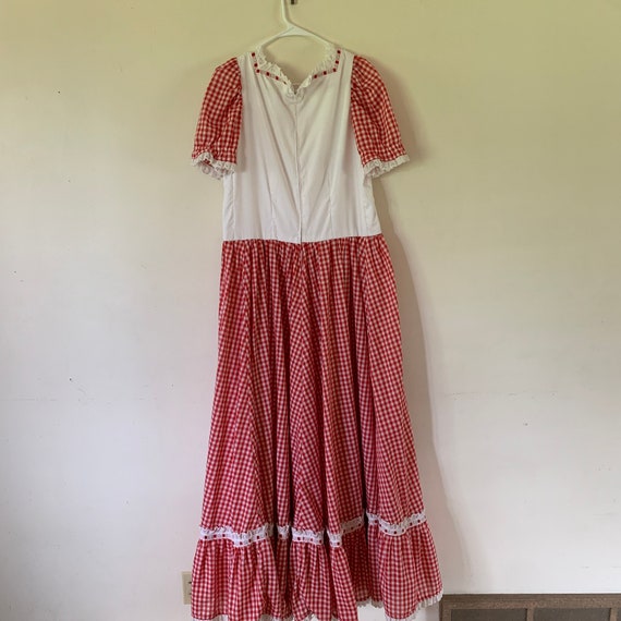 Handmade 1970s prairie dress - image 4