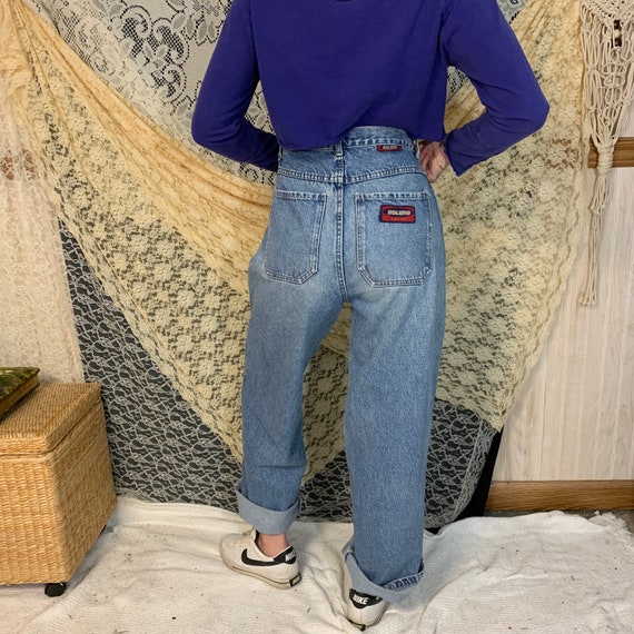 Vintage 1990s straight leg jeans - image 3