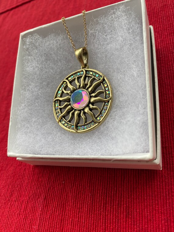 Tangled-inspired Sun Necklace 