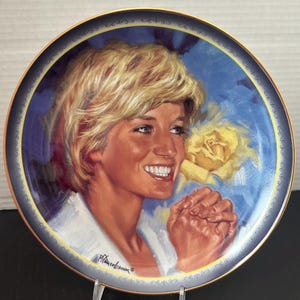 Rare Princess Diana Celebration of Life Plate