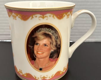 Royal Family Princess Diana 1997 Tribute Mug