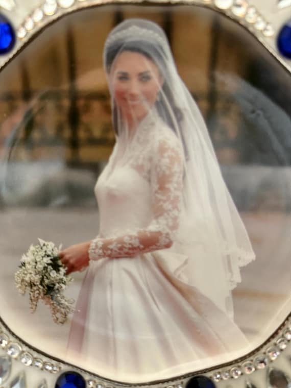 ウィリアム皇太子キャサリン皇太子妃結婚記念プレートハドソン&ミドルトン