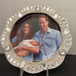 Prince William and Princess Catherine Birth of Prince George Plate