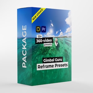 Premiere Pro 360-Video Presets | Gimbal Guru Reframe Presets v3.1