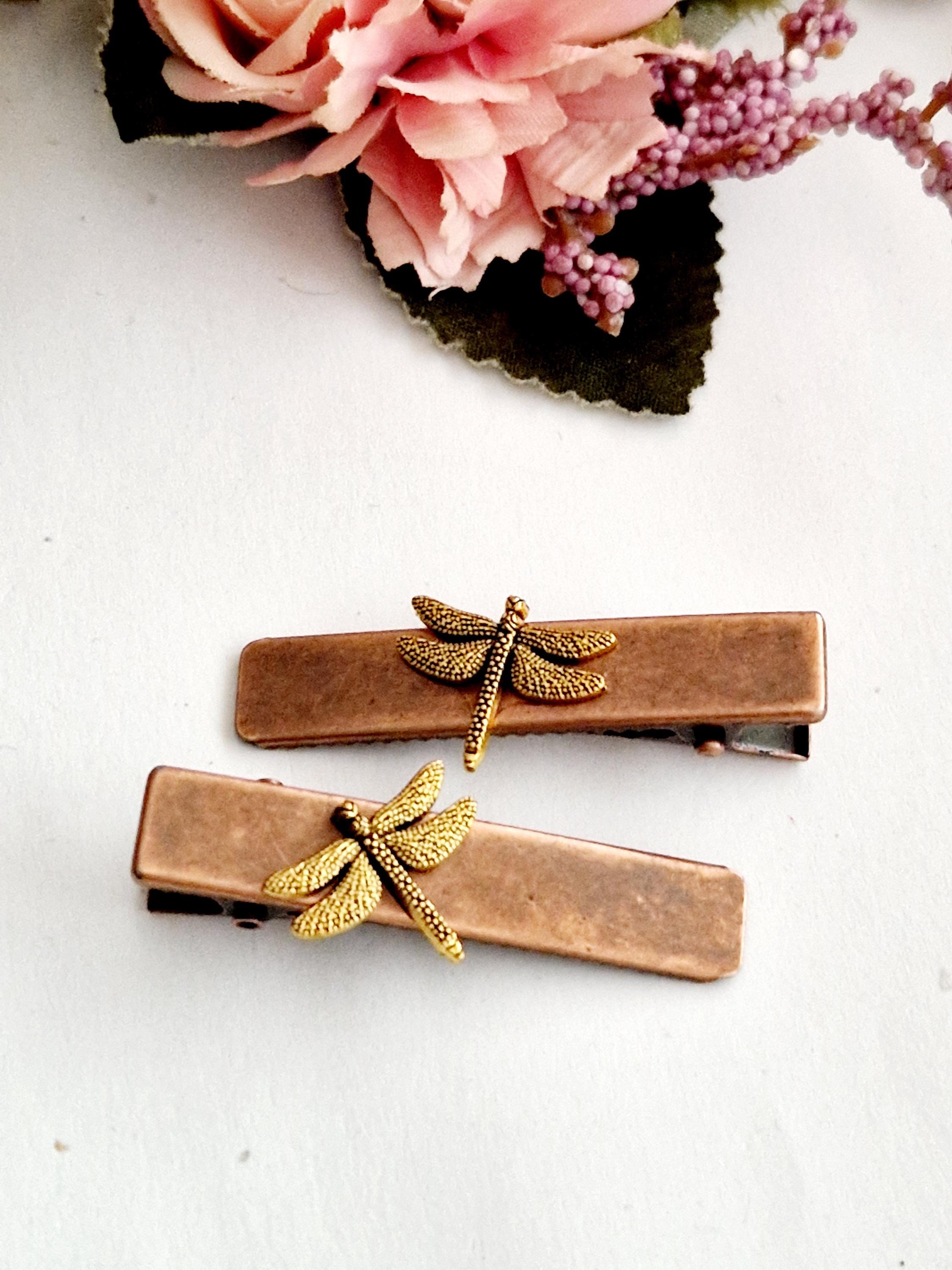 Antique Copper Barrette - Etsy display picture 2