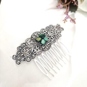 Antique Silver Hair Combs - Etsy display picture 3