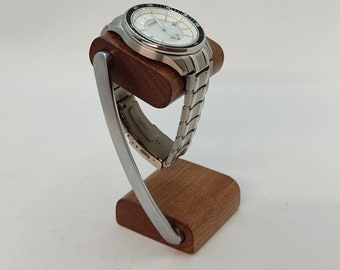 Mahoniehouten horlogehouder horlogestandaard horlogestandaard horlogedoos sieradenstandaard cadeau-idee, horlogeopslag, gadgets