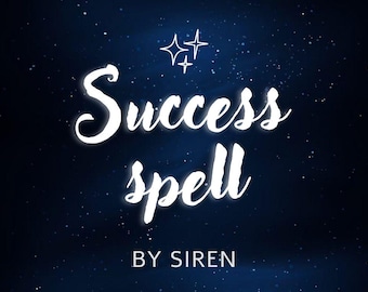SUCCESS SPELL | Unlock Your Full Potential, Attract Wealth, Fortune, Happiness, Life-Changing Opportunities, Career Growth, Fulfillment