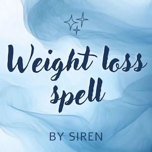WEIGHT LOSS SPELL丨Manifest your Dream Body, Burn Fat Effortlessly, Boost Metabolism, Glamour Magick, Shed Excess Pounds, Real Witchcraft