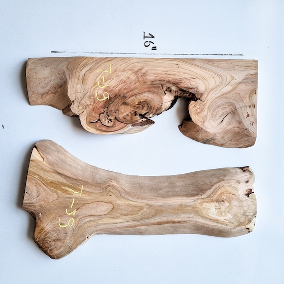 Unique Cherry Tree Piece Live Edge Wood Slab Wood Slab Live Etsy